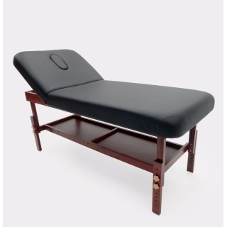 Lit de Table Double de soins, massage 2 Segments en bois réglable