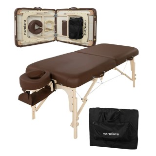 Table de massage pliante bois – AMARA