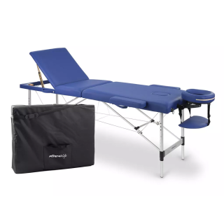 Table de massage/Esthéticienne 3 zones Adele 60 cm - bleu marine