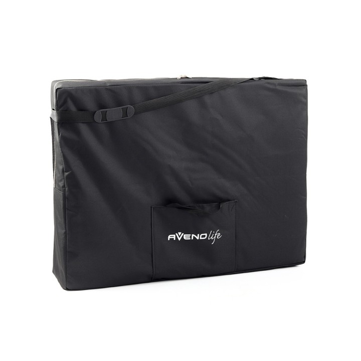 BIANCA table de massage bois portable avec dossier