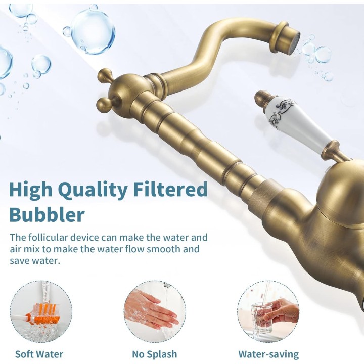 Robinet de cuisine Rétro de Luxe