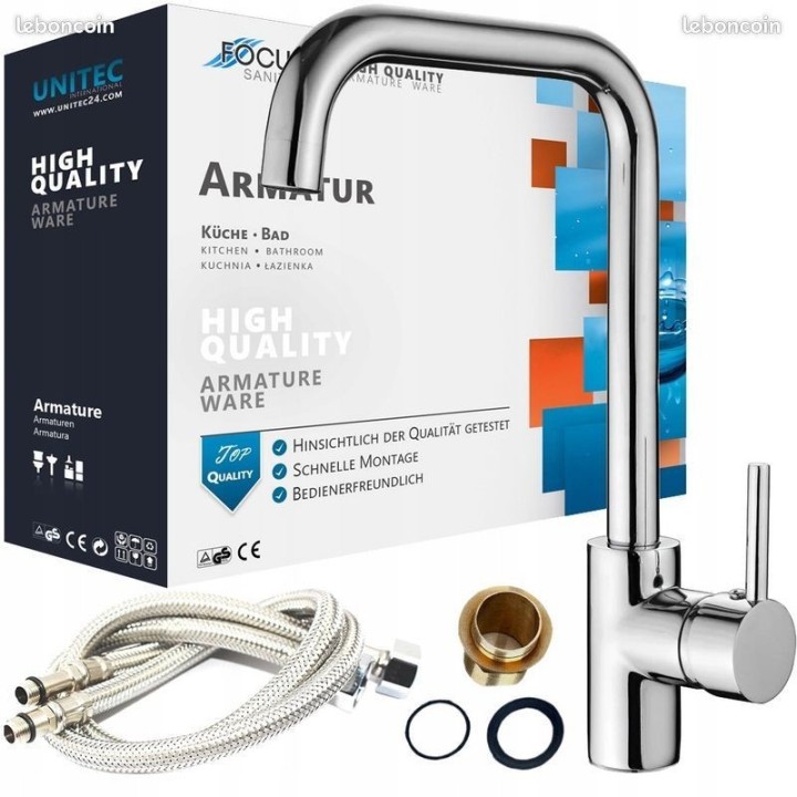 Robinet de Cuisine chromé